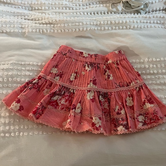 LOVESHACKFANCY Jennings Mini Skirt NWT - Picture 7 of 10